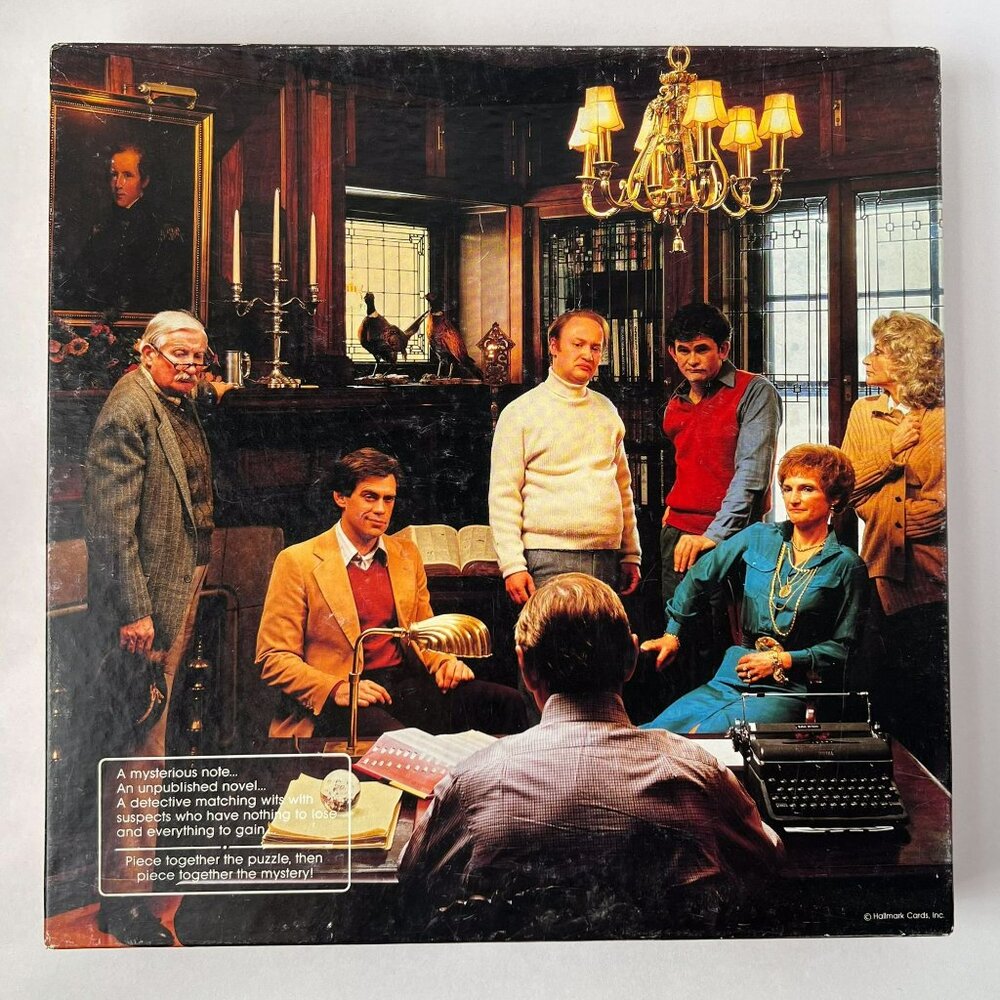 A Puzzle Most Murderous! - Vintage Springbok 500 Piece Jigsaw Puzzle